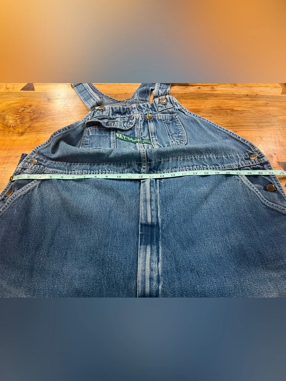 Relaxed Fit Denim Overalls in Blue - Classic Casual Workwear